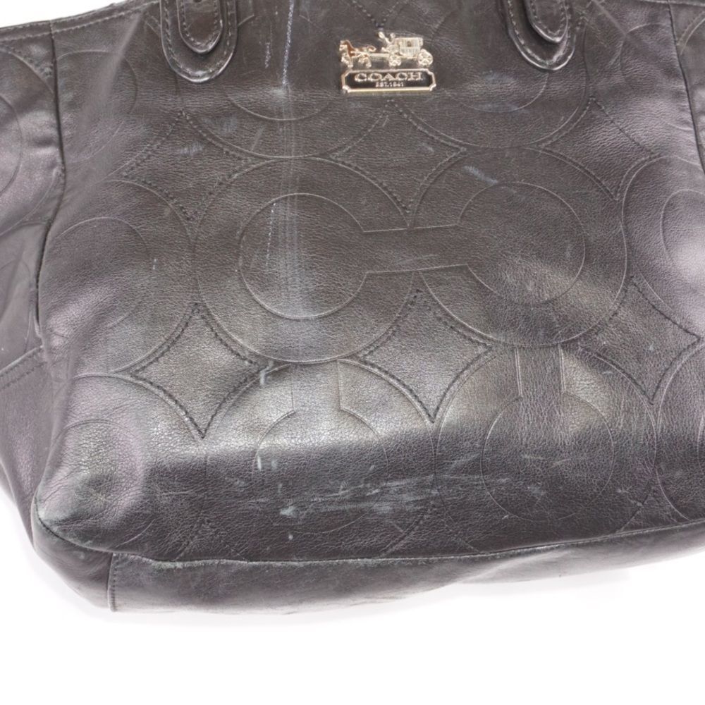 COACH Black Mia Embossed Leather Bag, E1069-15731 - Picture 2 of 11